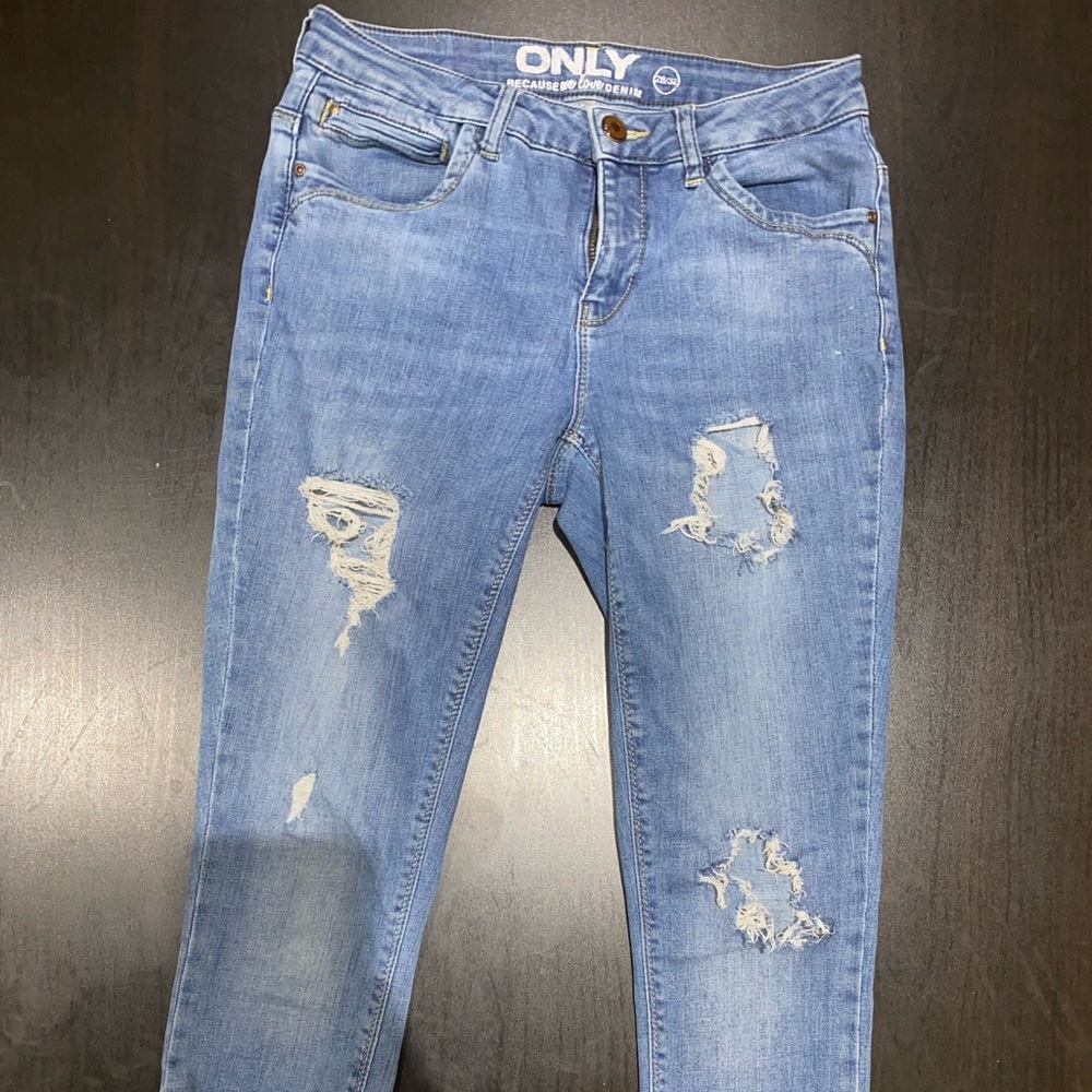 High rise jean